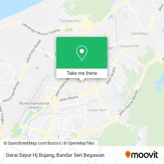 Gerai Sayur Hj Bujang map