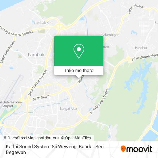 Kadai Sound System Sii Weweng map