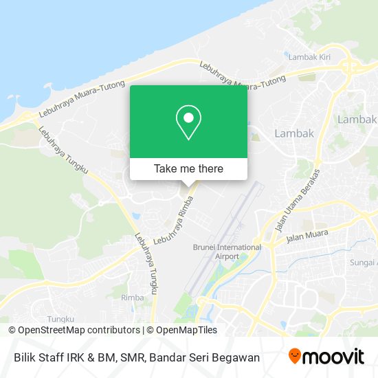 Bilik Staff IRK & BM, SMR map