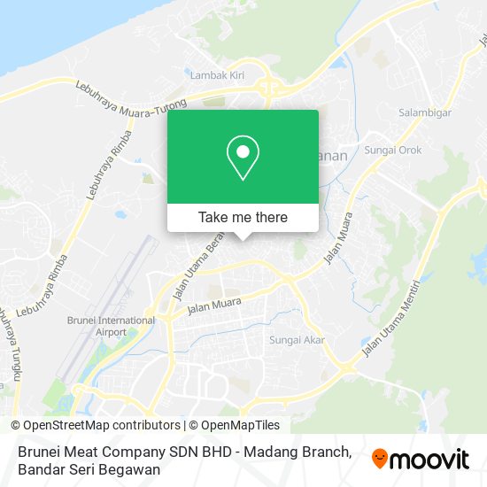 Brunei Meat Company SDN BHD - Madang Branch map
