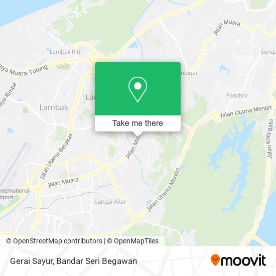 Gerai Sayur map
