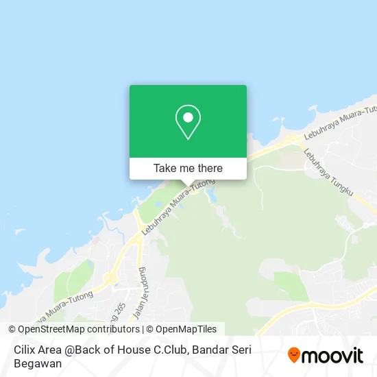 Cilix Area @Back of House C.Club map