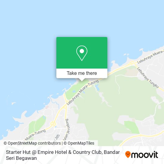 Starter Hut @ Empire Hotel & Country Club map