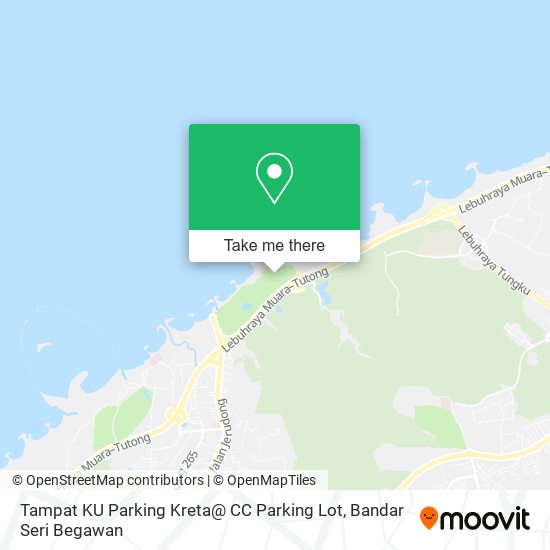 Peta Tampat KU Parking Kreta@ CC Parking Lot