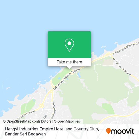 Hengyi Industries Empire Hotel and Country Club map