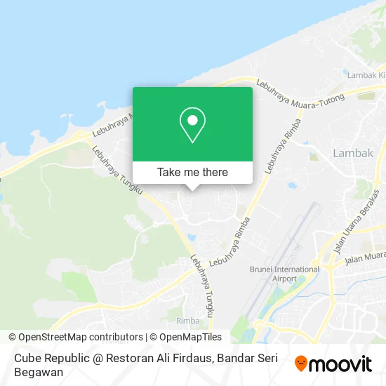 Cube Republic @ Restoran Ali Firdaus map