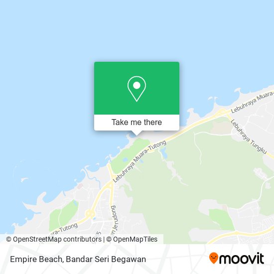 Empire Beach map