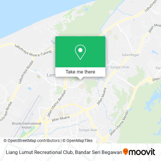 Liang Lumut Recreational Club map