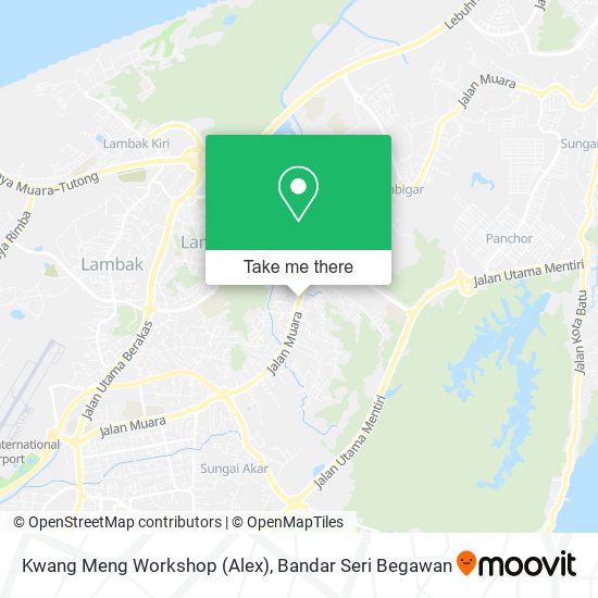 Kwang Meng Workshop (Alex) map
