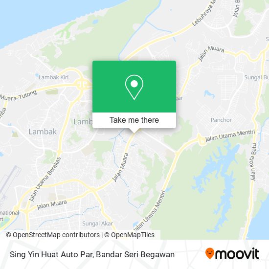Sing Yin Huat Auto Par map