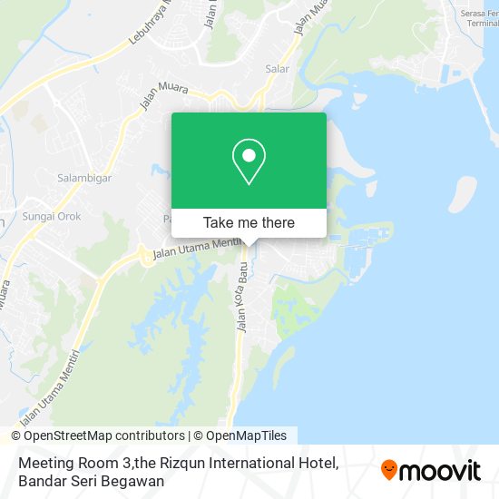 Meeting Room 3,the Rizqun International Hotel map