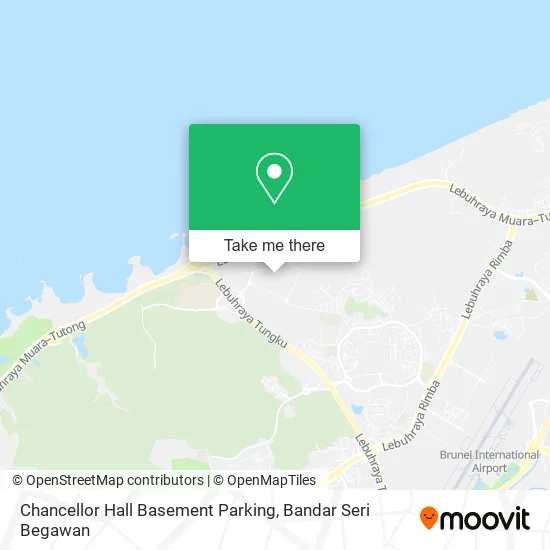 Chancellor Hall Basement Parking map