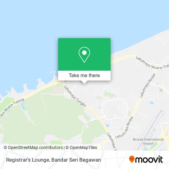 Registrar's Lounge map