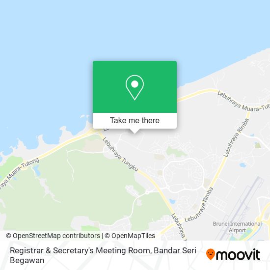 Registrar & Secretary's Meeting Room map