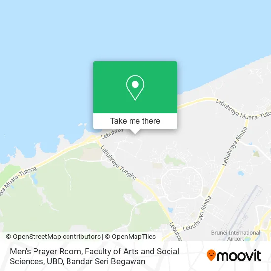 Men's Prayer Room, Faculty of Arts and Social Sciences, UBD map