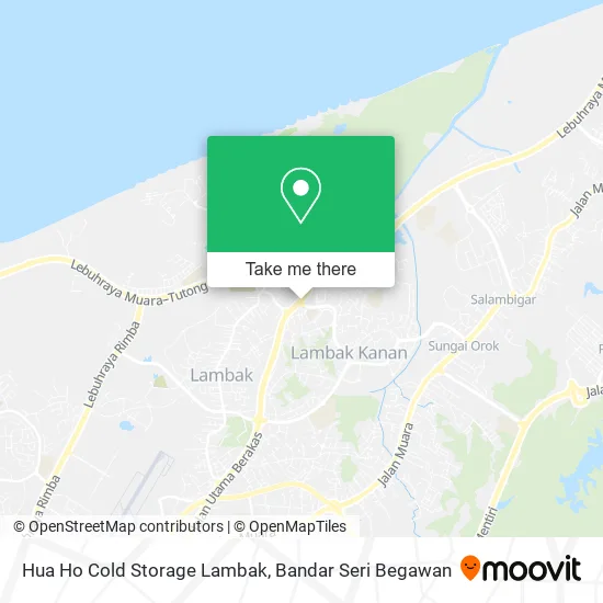Hua Ho Cold Storage Lambak map