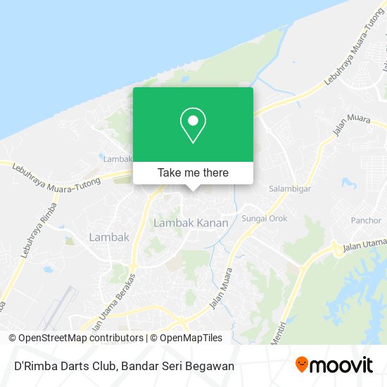 D'Rimba Darts Club map