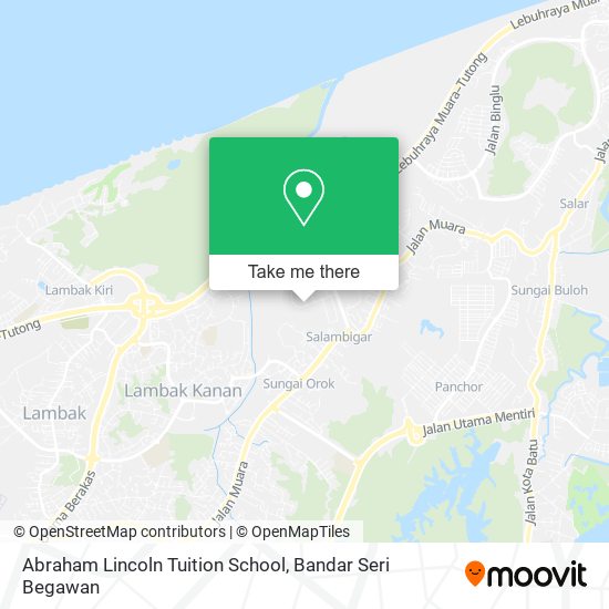 Abraham Lincoln Tuition School map