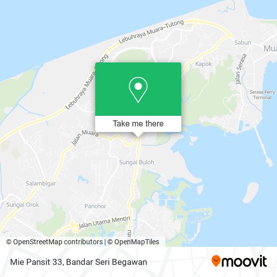 Mie Pansit 33 map