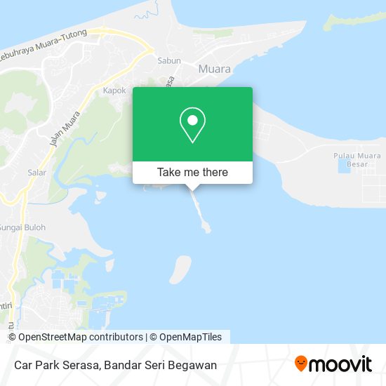 Car Park Serasa map