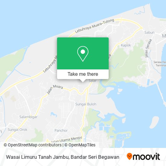 Wasai Limuru Tanah Jambu map