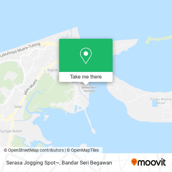 Serasa Jogging Spot~ map