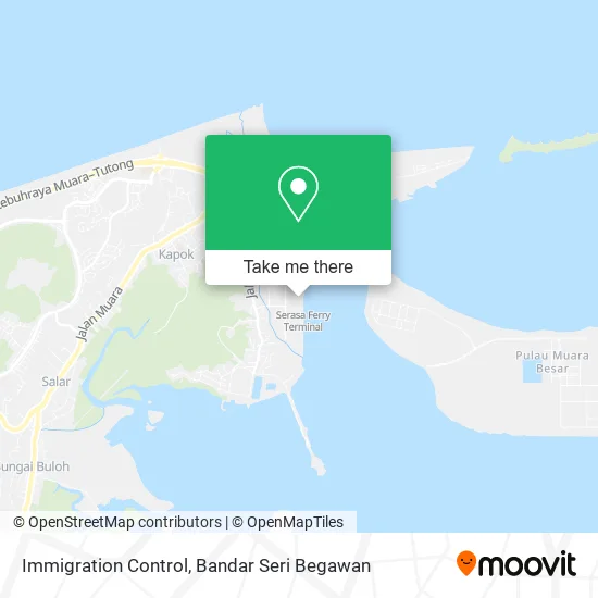 Immigration Control map