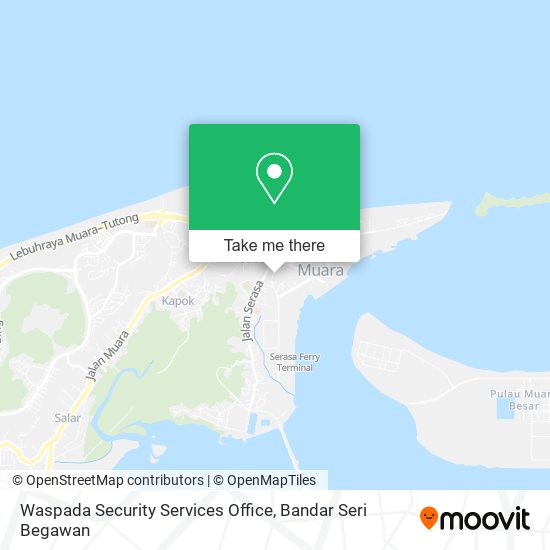 Waspada Security Services Office map