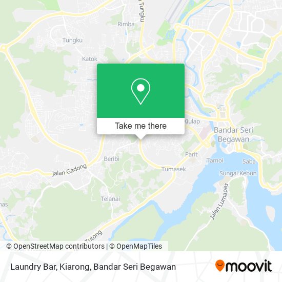 Peta Laundry Bar, Kiarong
