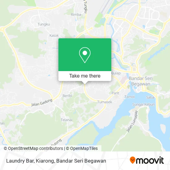 Laundry Bar, Kiarong map