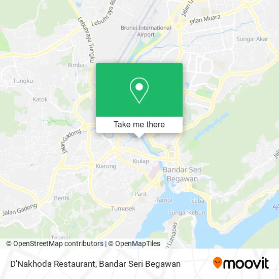 D'Nakhoda Restaurant map