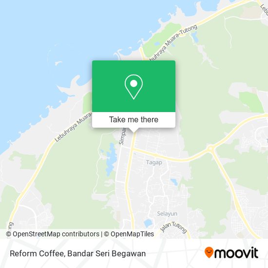 Reform Coffee map