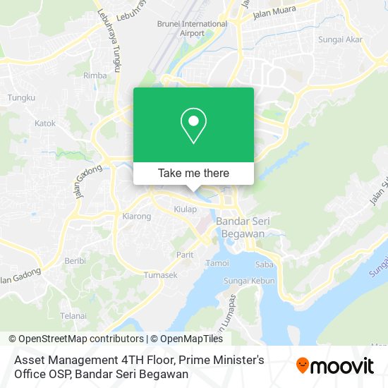 Asset Management 4TH Floor, Prime Minister's Office OSP map