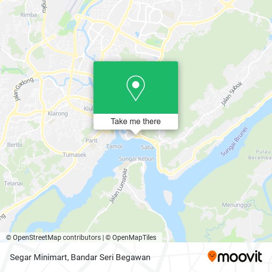 Segar Minimart map