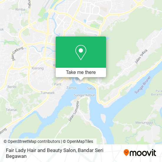 Fair Lady Hair and Beauty Salon map