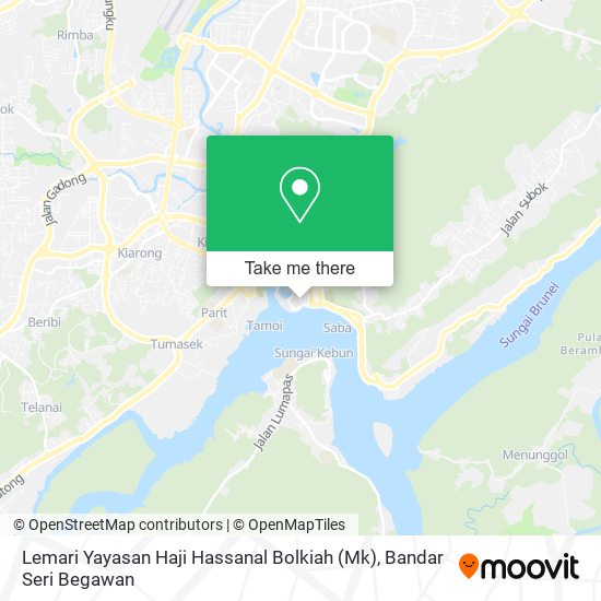 Lemari Yayasan Haji Hassanal Bolkiah (Mk) map