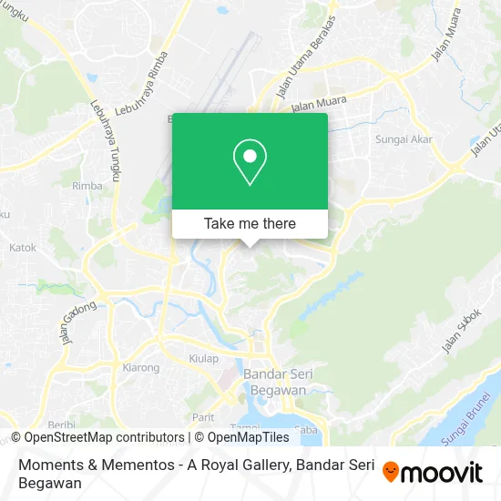 Moments & Mementos - A Royal Gallery map