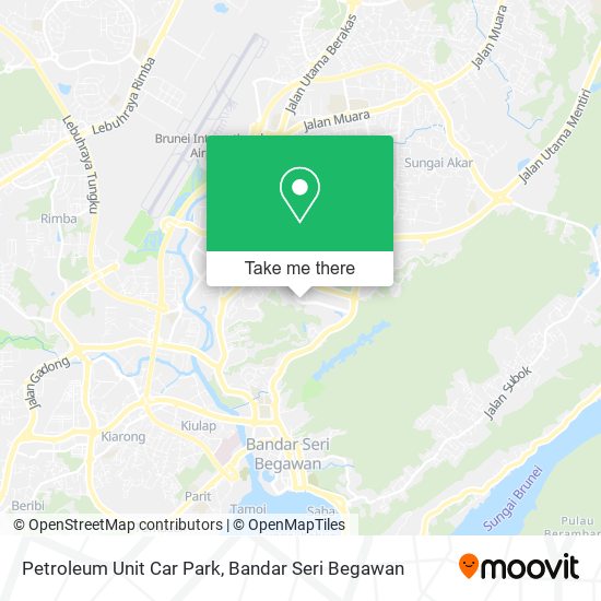 Petroleum Unit Car Park map