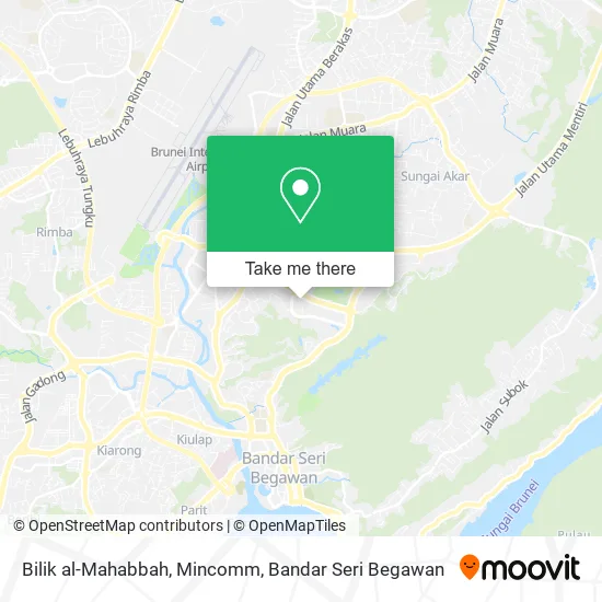 Bilik al-Mahabbah, Mincomm map