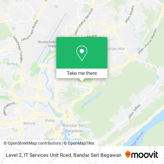 Level 2, IT Services Unit Rced map