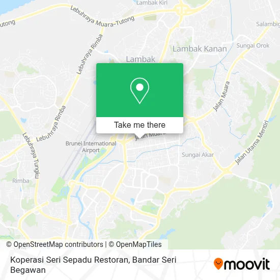 Koperasi Seri Sepadu Restoran map