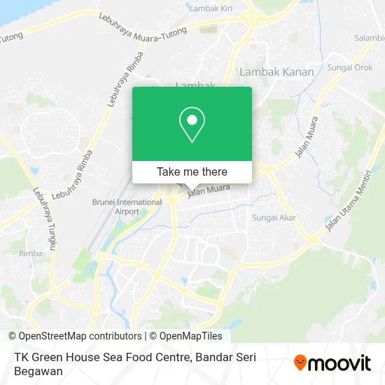 TK Green House Sea Food Centre map