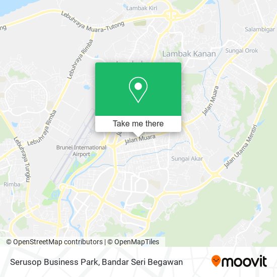Serusop Business Park map