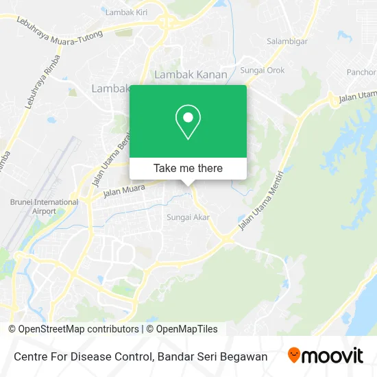 Centre For Disease Control map