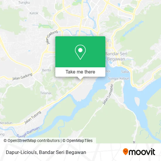 Dapur-Liciou's map
