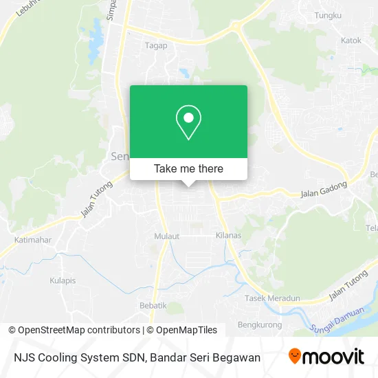 NJS Cooling System SDN map