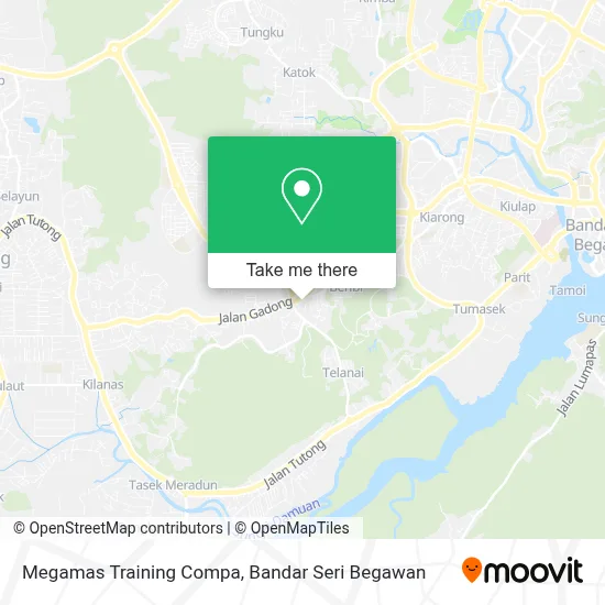 Megamas Training Compa map