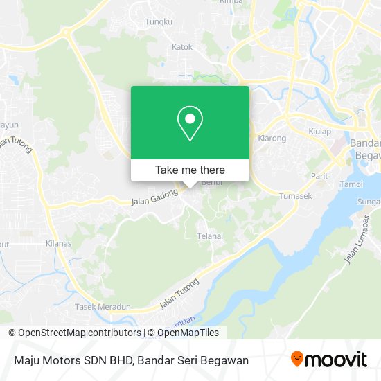 Maju Motors SDN BHD map