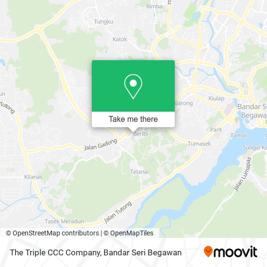The Triple CCC Company map