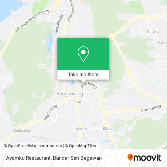 Ayamku Restaurant map